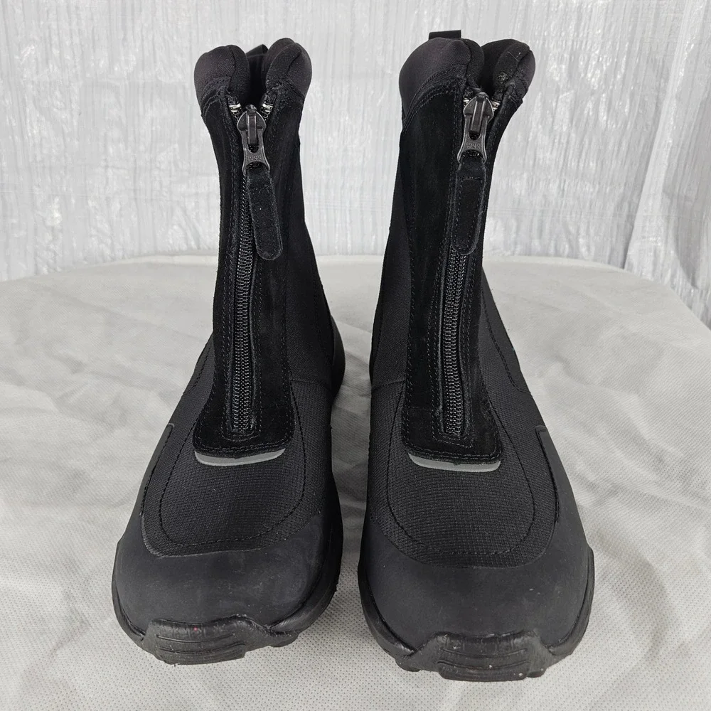 Icebug Ivalo3 BUGrip Women 10 M 8.5 Studded Winter Boots Front Zip Carbide Studs